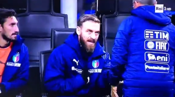 [VIDEO] De Rossi contro Ventura: &#8220;Ma che ca&#8230; entro a fare?&#8221;