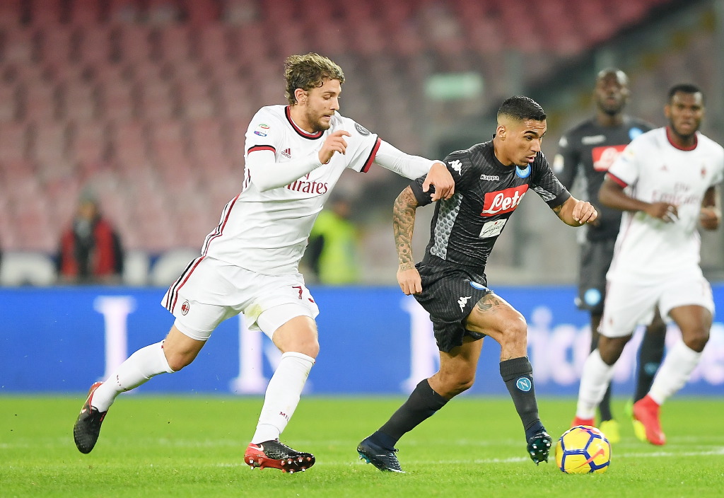 Napoli-Milan 2-1: la telecronaca di Pellegatti e Crudeli (Video gol) | 18 novembre 2017