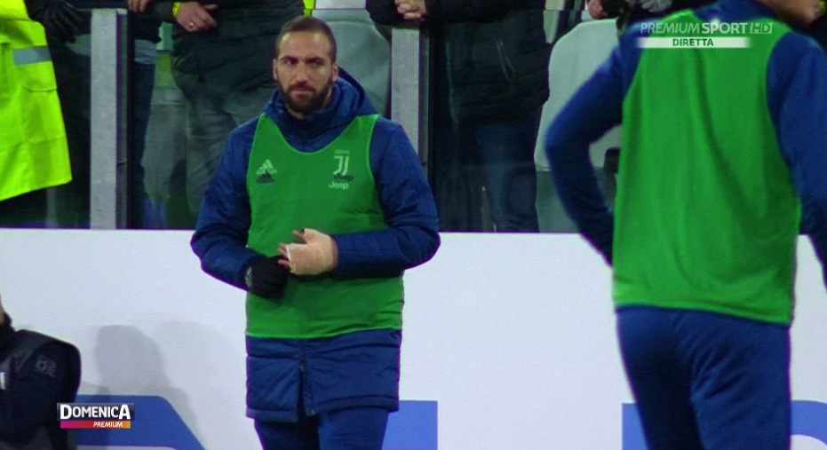 Higuain: convocato per Napoli-Juventus