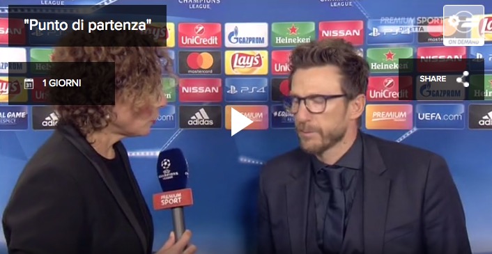 Roma-Chelsea 3-0, Di Francesco: “Questo è il punto di partenza”