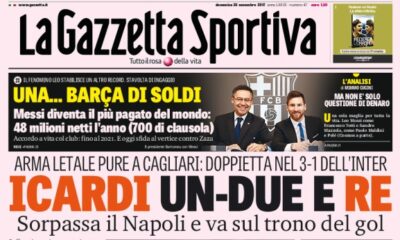 rassegna stampa 26 novembre 2016