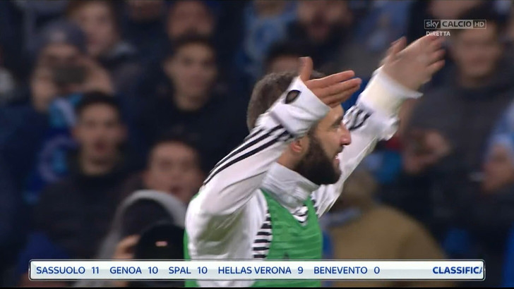 Higuain: il San Paolo lo insulta, lui risponde così [VIDEO]