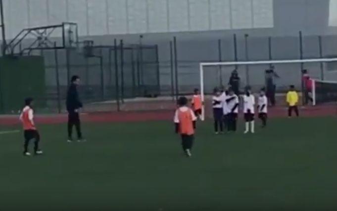 Cristiano Ronaldo Jr: gol su punizione come il papà [VIDEO]