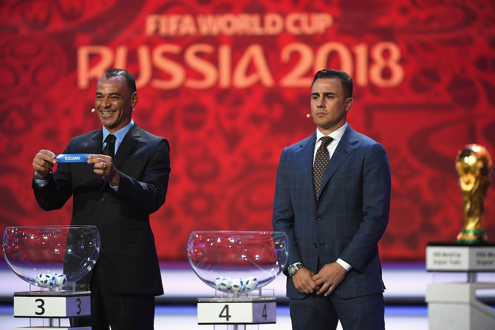 Mondiali Russia 2018: ecco gli otto gironi. Si parte il 14 giugno con Russia-Arabia Saudita