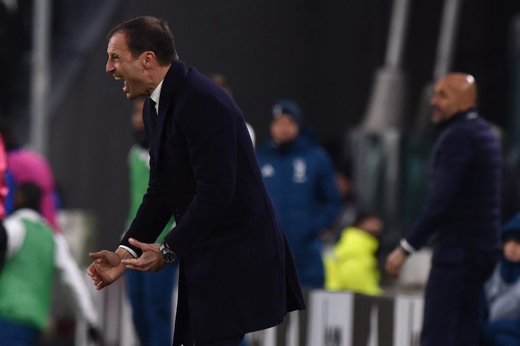 Allegri alla vigilia di Bologna-Juventus: “Dybala? Difficile giochi”
