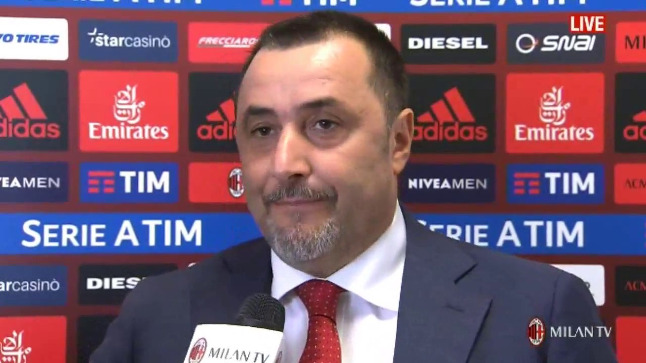 Verona-Milan 3-0, Mirabelli: &#8220;Siamo mortificati&#8221;