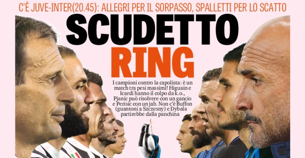 Rassegna stampa: prime pagine Gazzetta, Corsport e Tuttosport di sabato 9 dicembre 2017