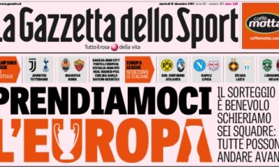 rassegna stampa 12 dicembre 2017