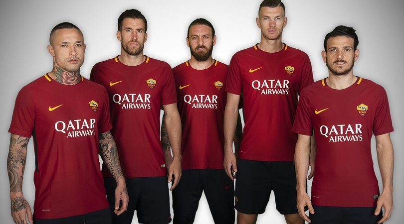 roma qatar airways sponsor