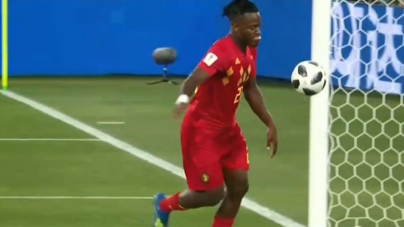 Mondiali 2018, Batshuayi: palo e pallonata in faccia per esultare [VIDEO]