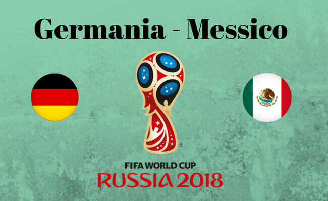 germania messico diretta mondiali russia
