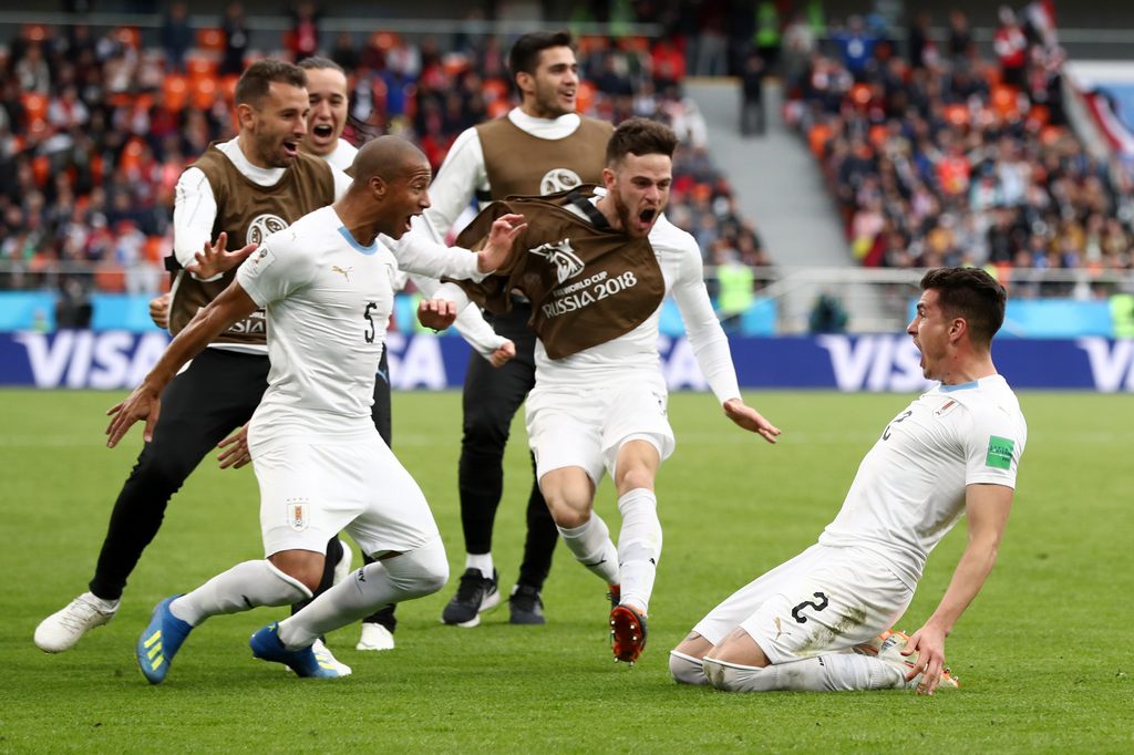 egitto-uruguay 0-1 russia 2018
