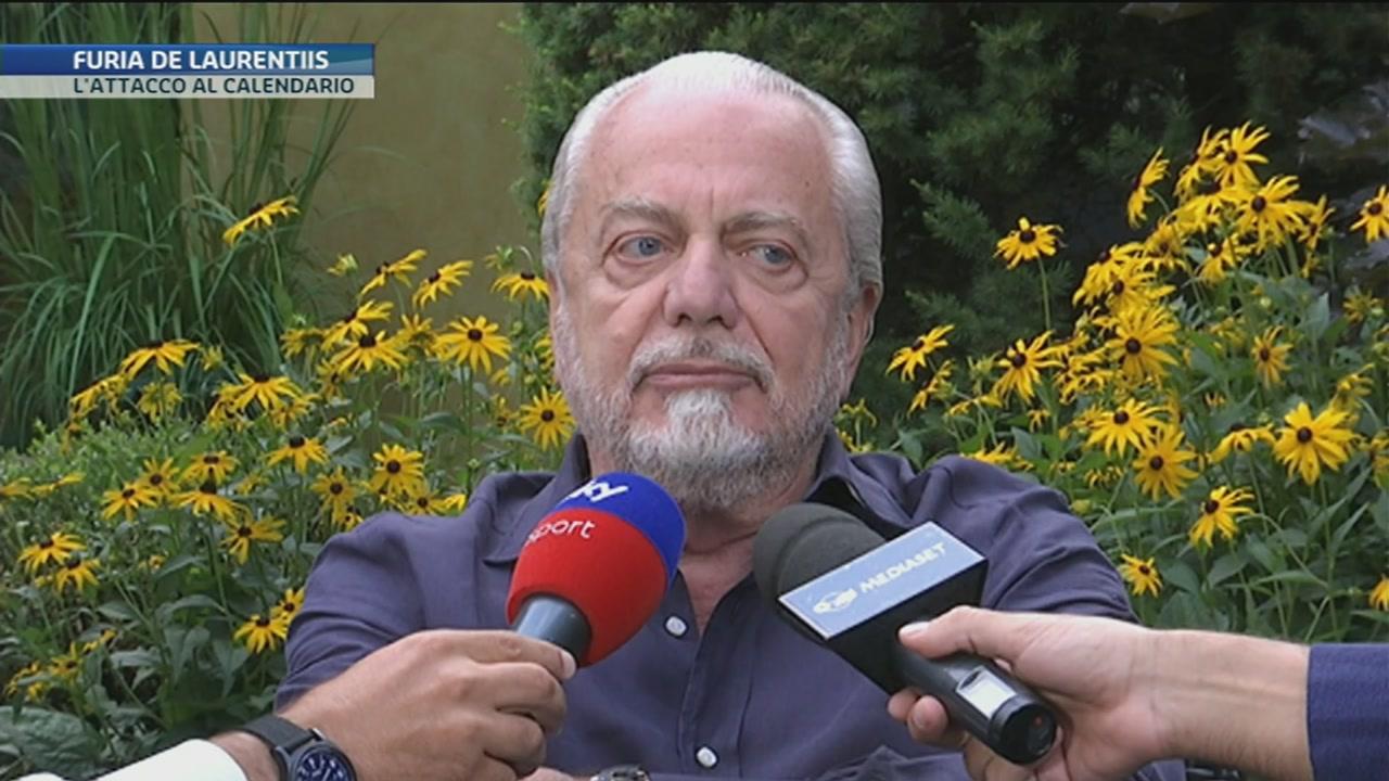 De Laurentiis: “Ronaldo a fine carriera, Sarri monotematico”