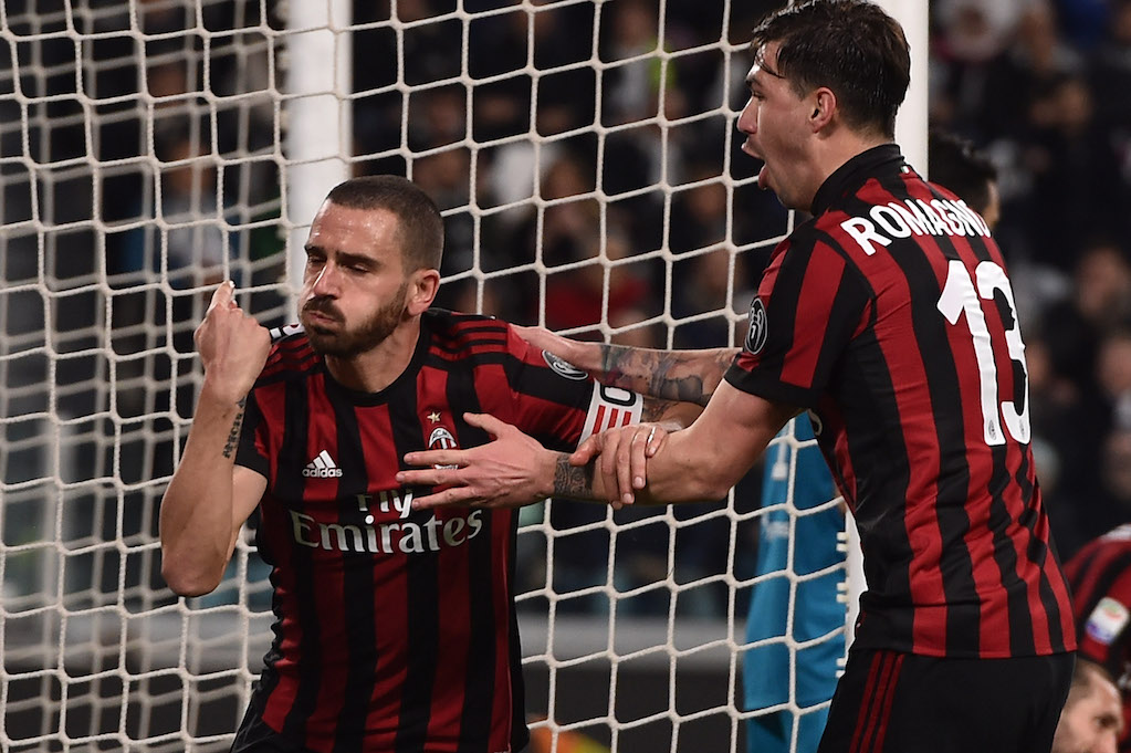 Bonucci tra Juve e Milan: in rossonero ha &#8220;il mal di pancia&#8221;. Ritorno a Torino in vista?