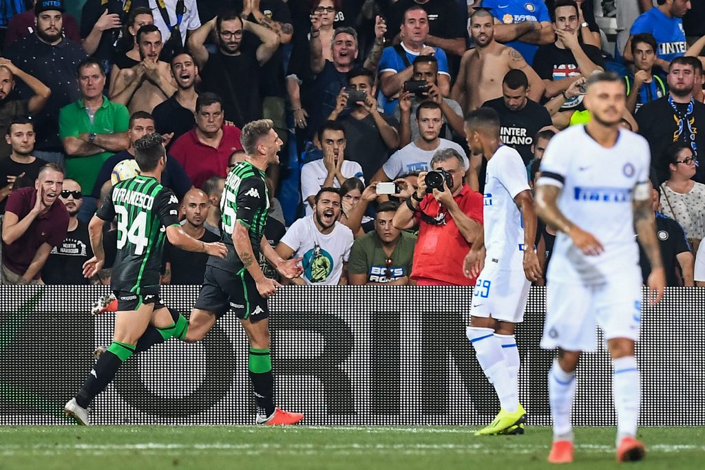 Sassuolo-Inter 1-0: highlights e video gol