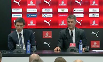 Paolo Maldini e Leonardo al Milan