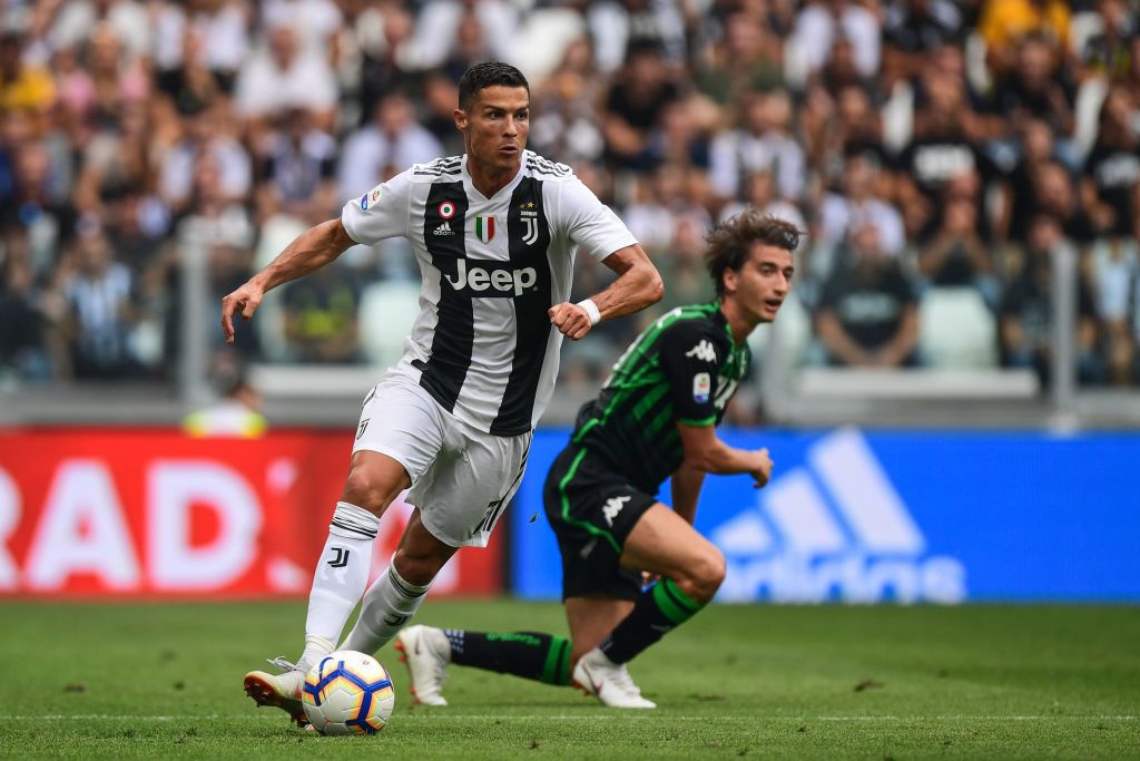 Juventus-Sassuolo 2-1: doppietta di Cristiano Ronaldo [VIDEO]
