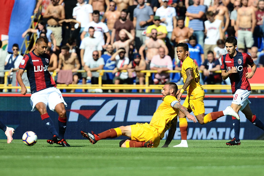 Bologna-Roma 2-0: il video dei gol di Mattiello e Santander