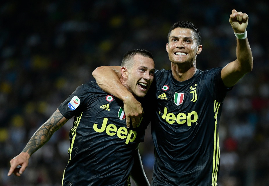 Video gol | Frosinone-Juventus 0-2: reti di Cristiano Ronaldo e Bernardeschi