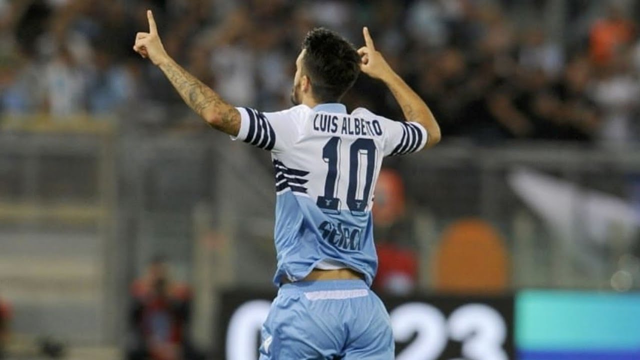 Gol Luis Alberto 1-0 Lazio vs Frosinone