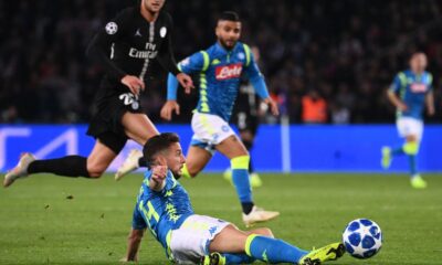 paris saint germain-napoli video gol