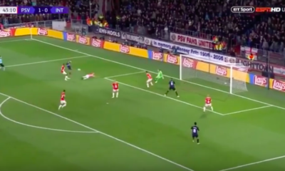 video gol psi eindhoven inter