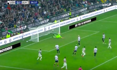 video gol udinese juventus
