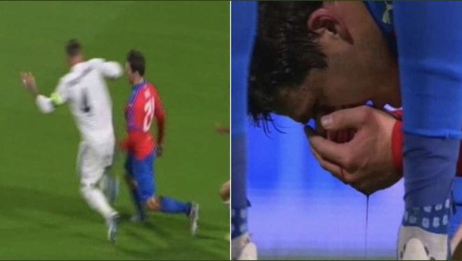 Ramos: ennesima gomitata rimasta impunita | Foto e Video