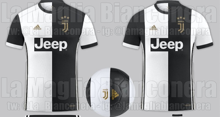 Maglia Juve 2019/2020: addio strisce bianconere