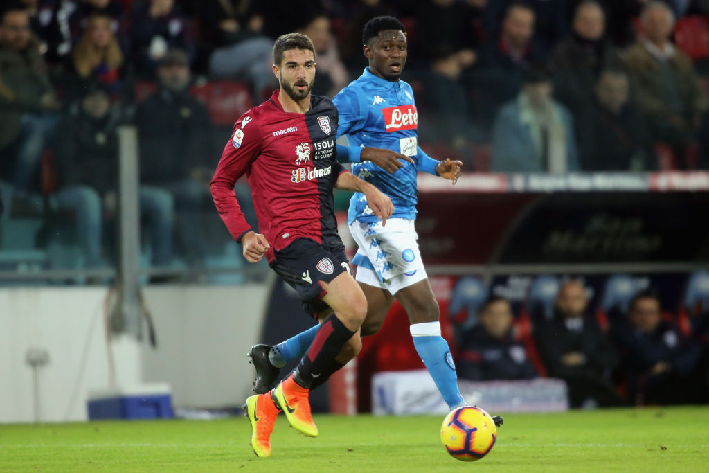 Cagliari-Napoli 0-1 | Video del gol di Milik