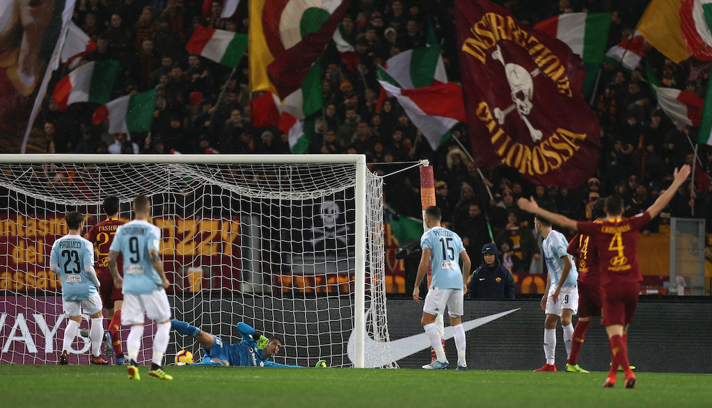 Roma-Virtus Entella 4-0: video gol di Schick (doppietta), Marcano e Pastore | Coppa Italia