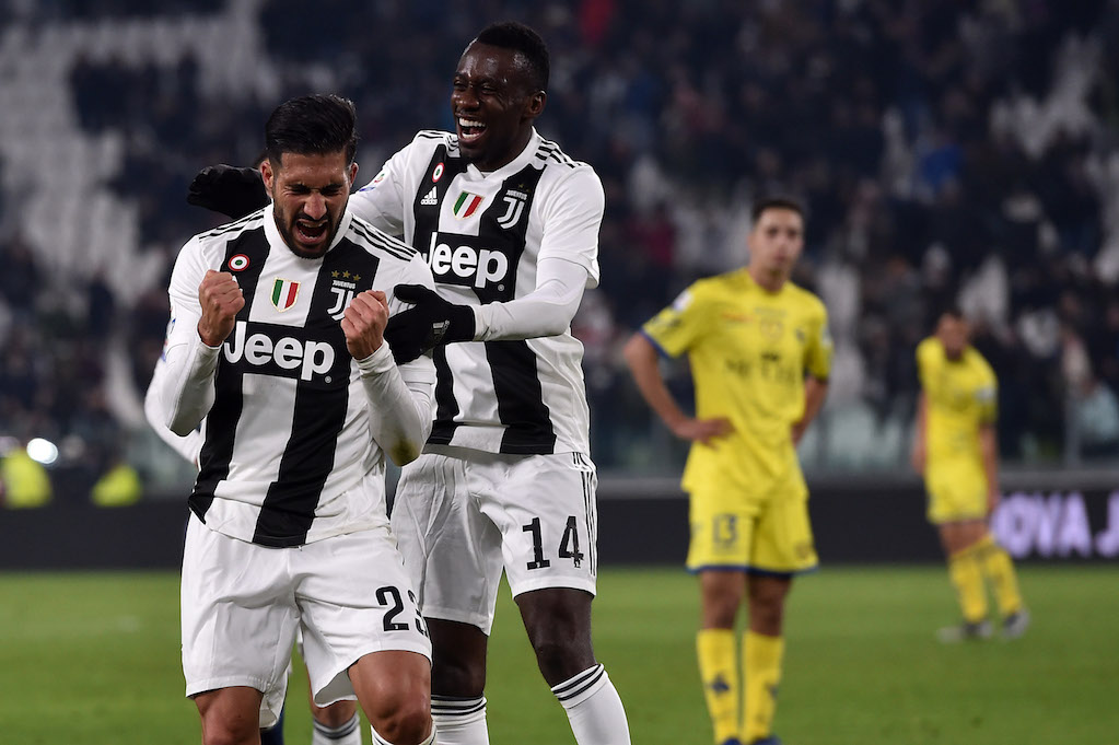 Juventus-Chievo 3-0: video dei gol di Douglas Costa, Emre Can e Rugani