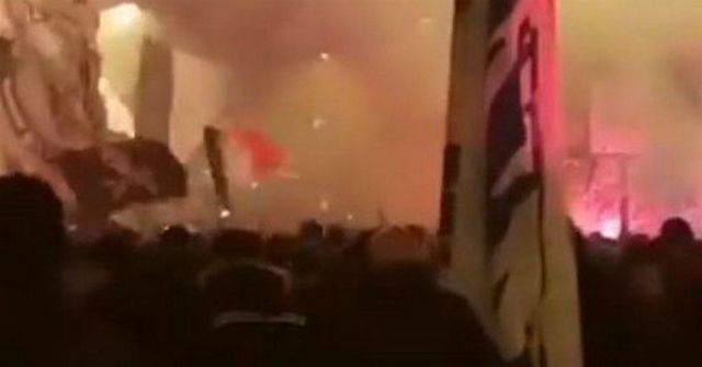 Lazio: scontri polizia-tifosi alla festa dei 119 anni
