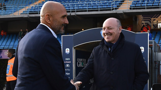 Inter, Marotta tranquillizza Spalletti: “La posizione del tecnico è solida”