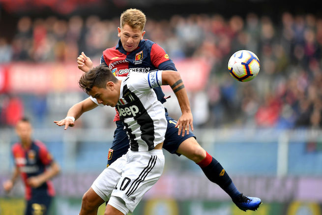 Genoa-Juventus 2-0, prima sconfitta per i bianconeri senza Ronaldo
