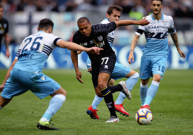 Lazio-Parma 4-1, video gol del poker di Lulic