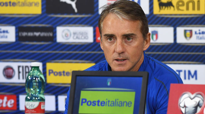 Italia-Finlandia, Mancini: &#8220;La maglia n° 10? Decideranno i ragazzi. Se la vuole Chiellini la diamo a lui&#8221;