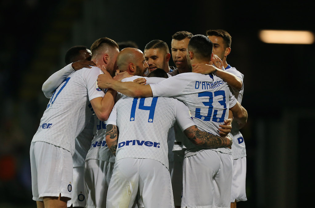 Frosinone-Inter 1-3: i gol di Nainggolan, Perisic, Cassata e Vecino