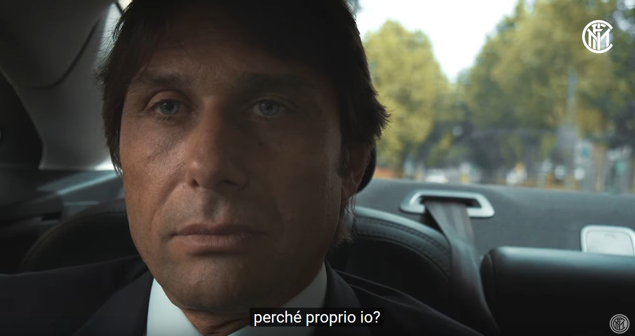 Il primo video di Conte all&#8217;Inter: &#8220;Perché proprio io?&#8221; (VIDEO)