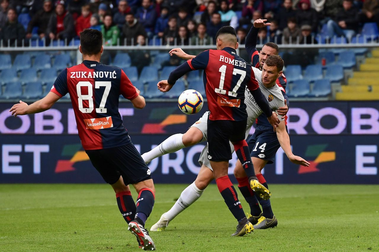 Genoa-Roma 1-1: i video del gol di El Shaarawy e Romero