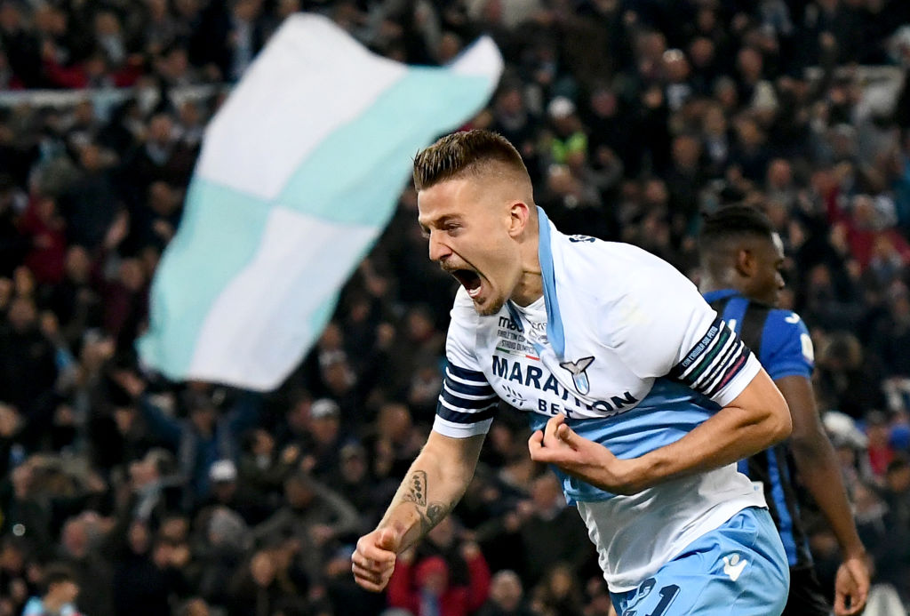 Finale Coppa Italia: Atalanta-Lazio 0-2, gol di Milinkovic-Savic e Correa