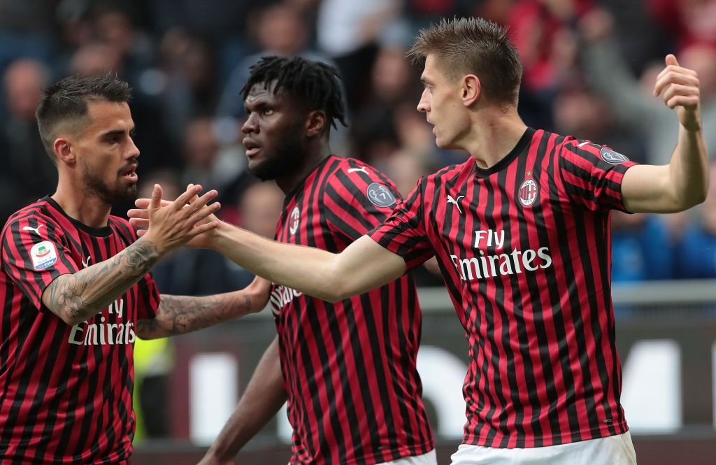 Milan-Frosinone 2-0, i rossoneri proseguono la corsa Champions