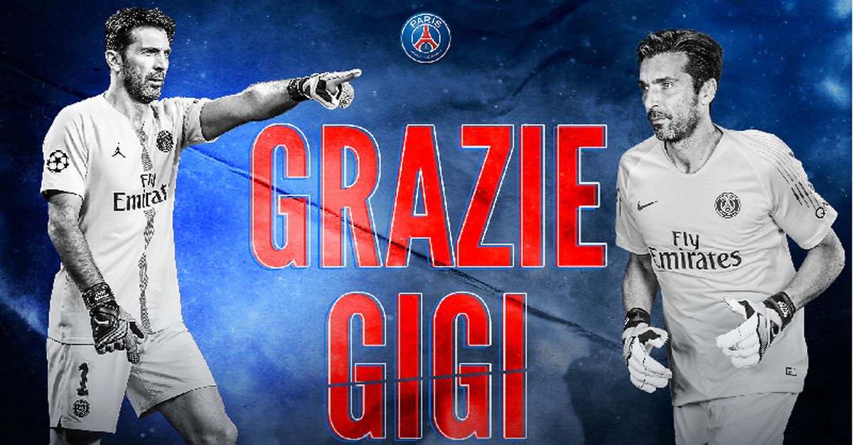 Buffon lascia il Paris Saint Germain, ma continuerà a giocare