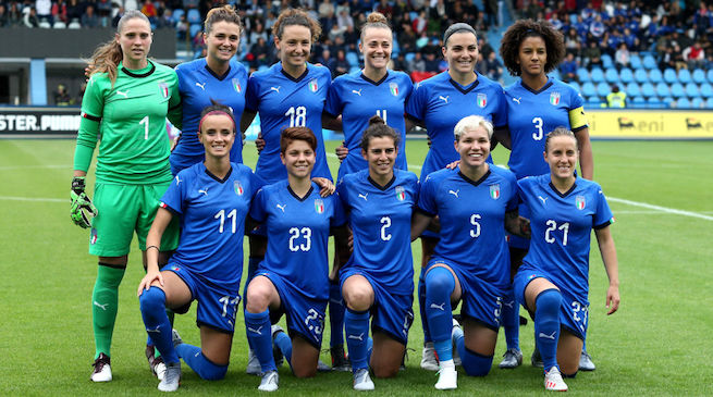 Italia Mondiali di Calcio femminile 2019 in Francia