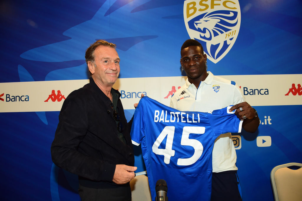 balotelli conferenza stampa presentazione brescia