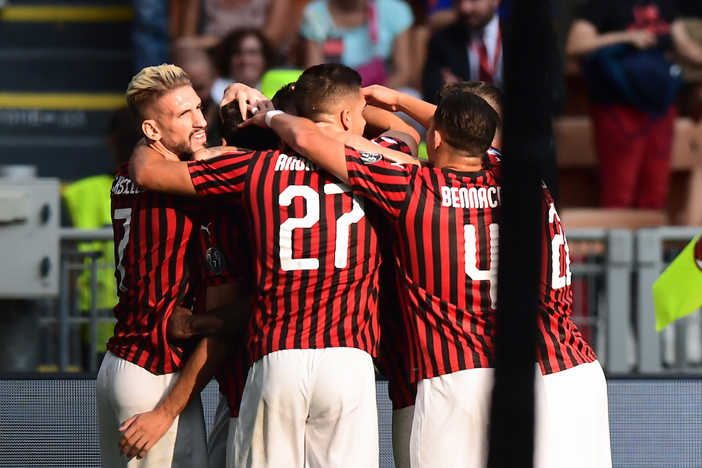 Milan-Brescia 1-0 - Anticipo Serie a del 31 agosto 2019