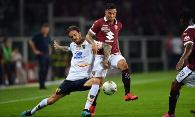 Torino-Lecce 1-2 Serie A posticipo lunedì 16 settembre 2019