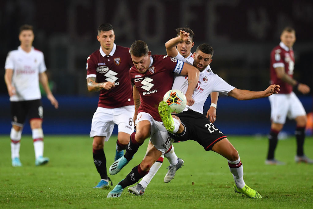 Torino-Milan 2-1 Serie A - Giovedì 26 settembre 2019