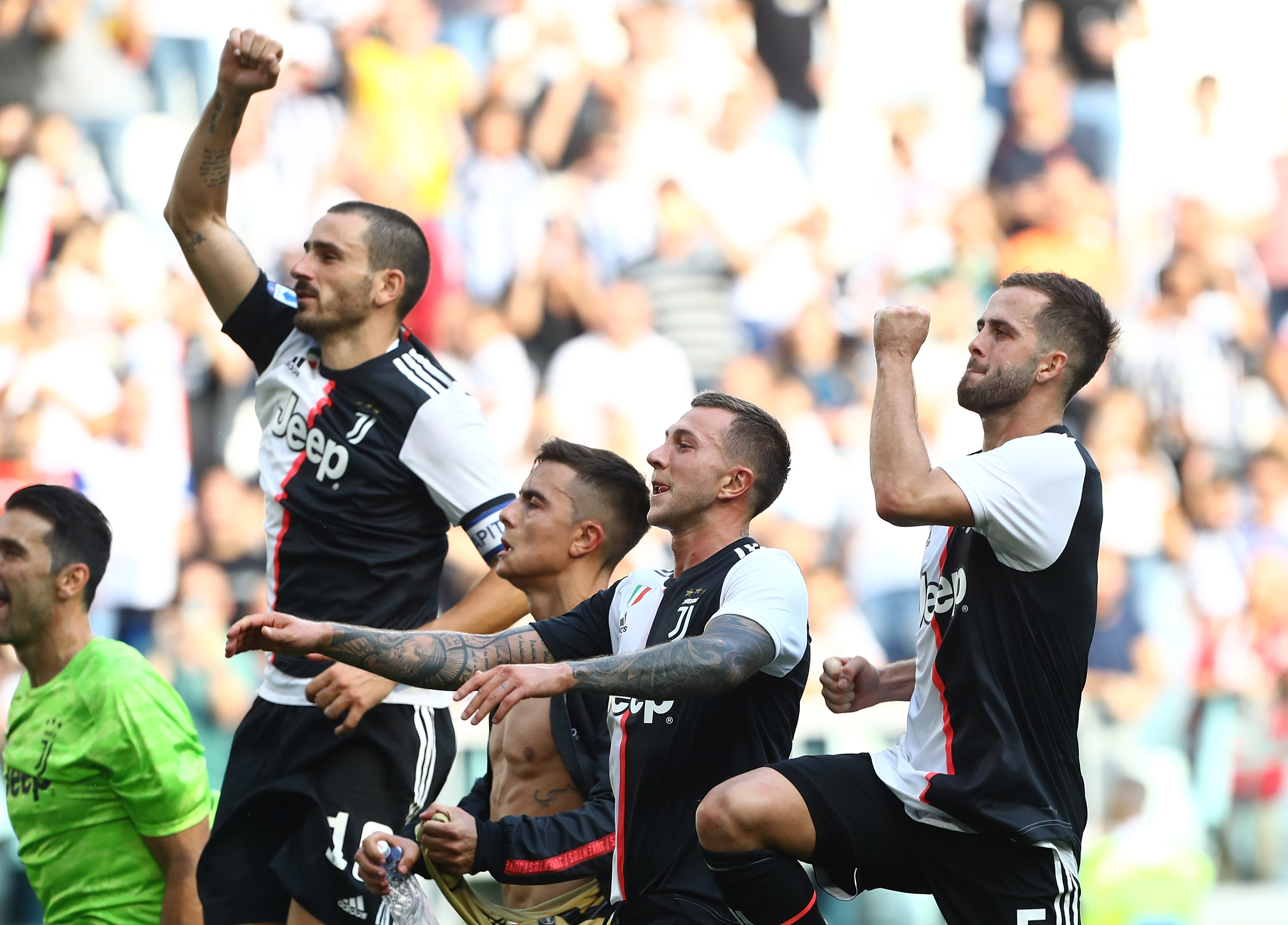 Juventus-Spal 2-0: Pjanic e Ronaldo regalano i 3 punti a Sarri