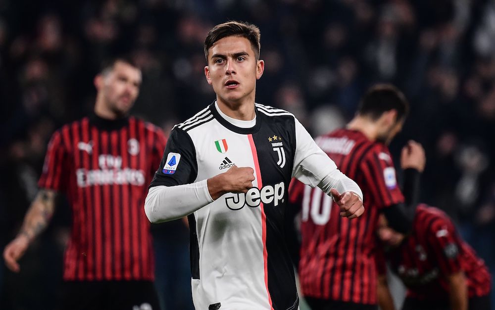 Serie A, Juventus-Milan 1-0, decide Dybala. Roma ko a Parma